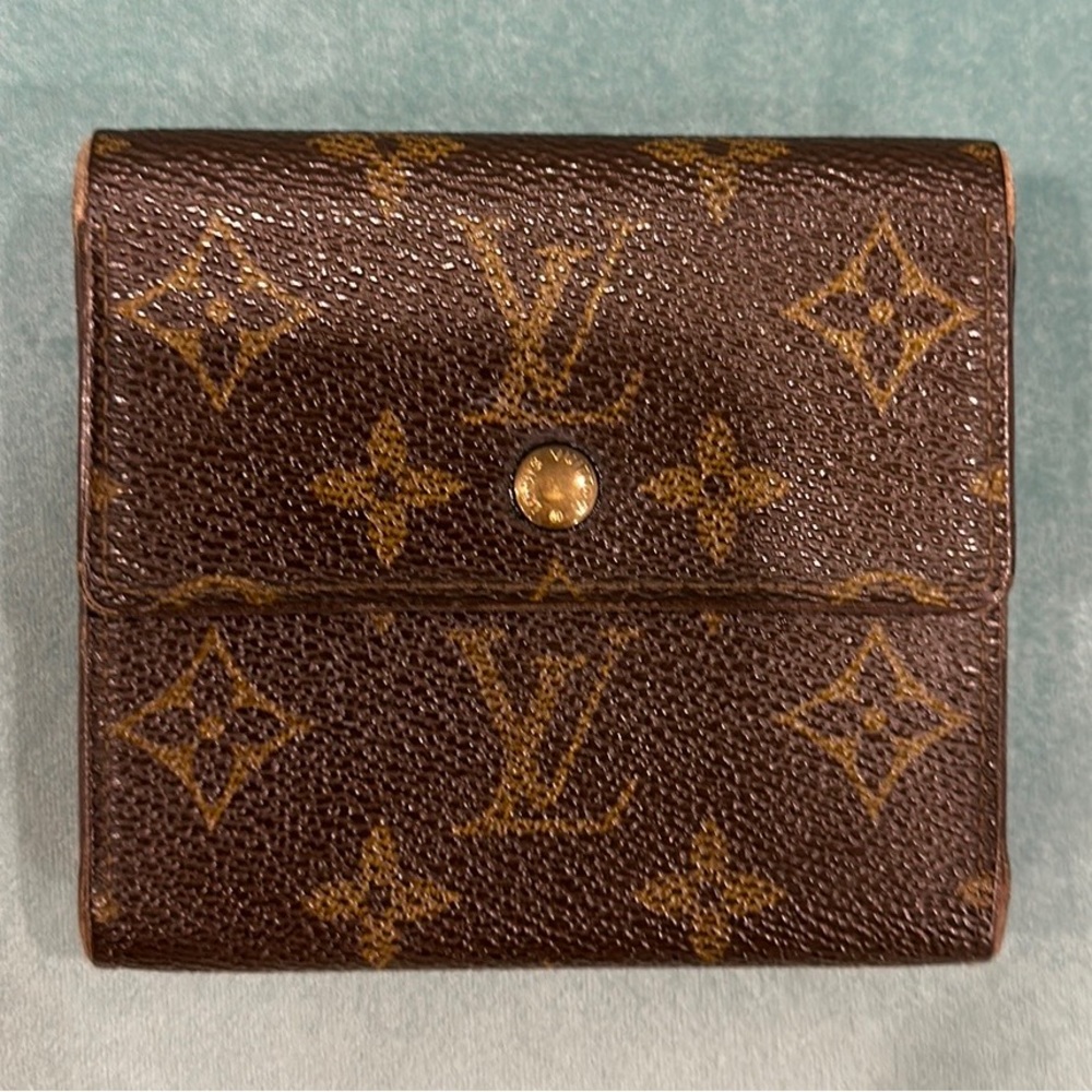 *AUTHENTIC* Louis Vuitton double side wallet. Monogram trifold